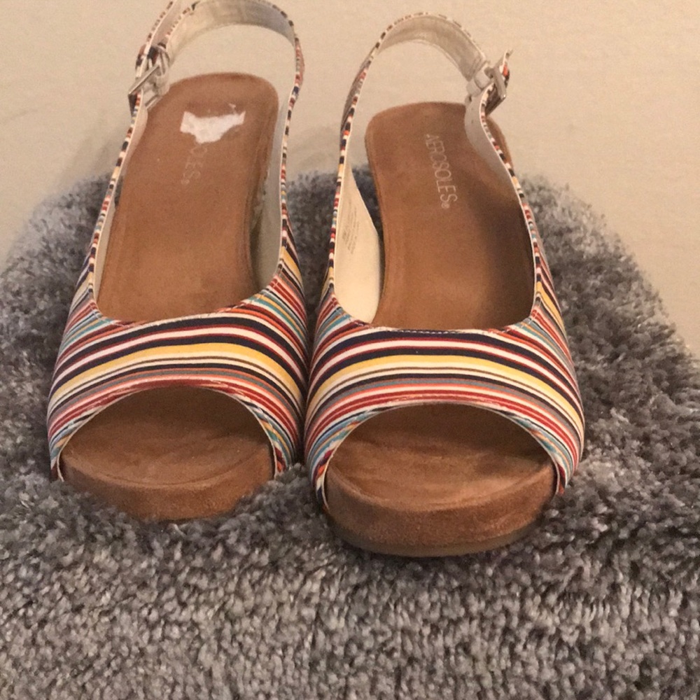 Aerosols plush multi color sandal